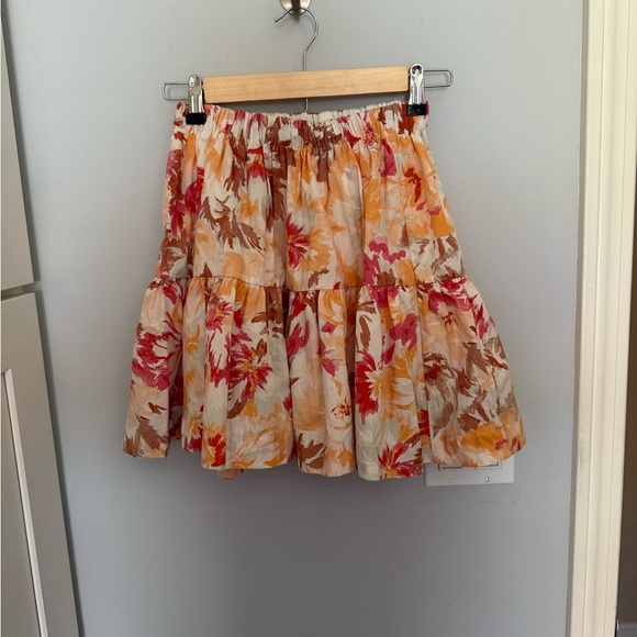 Abercrombie & Fitch Dresses & Skirts - Abercrombie & Fitch Multicolor Floral A-Line Skirt